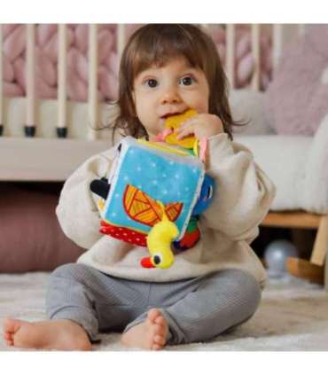 WOOPIE GREEN Pudełko Box 5w1 Montessori Edukacujny 11-12M FSC