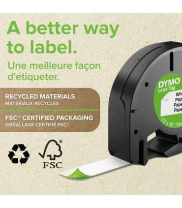 Dymo Schriftband Yellow Gelb 91202 (S0721620)