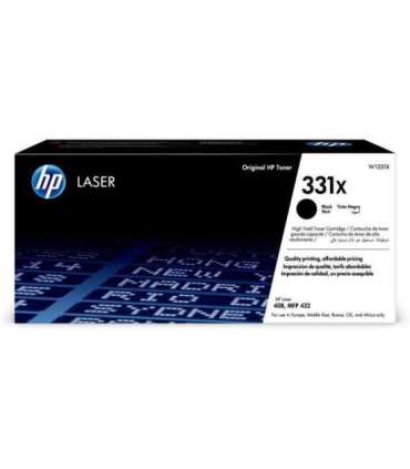 HP Toner 331X High Yield Black Schwarz (W1331X)
