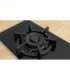 Series 8 Domino gas hob 30 cm Glass ceramic, Black