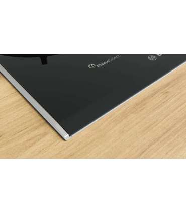 Series 8 Domino gas hob 30 cm Glass ceramic, Black