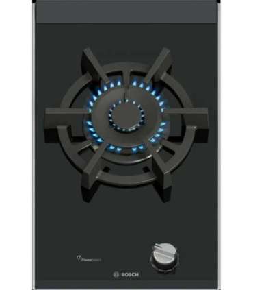 Series 8 Domino gas hob 30 cm Glass ceramic, Black
