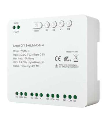 DIY Avatto WSMD-4 32V smart switch module