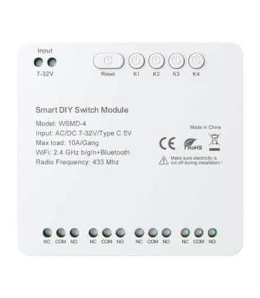 DIY Avatto WSMD-4 32V smart switch module
