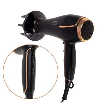 Camry CR 2255 hair dryer Black,Gold 2000 W