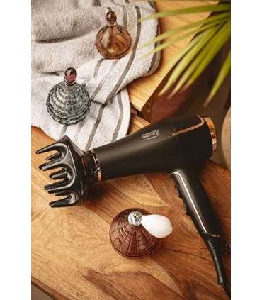 Camry CR 2255 hair dryer Black,Gold 2000 W