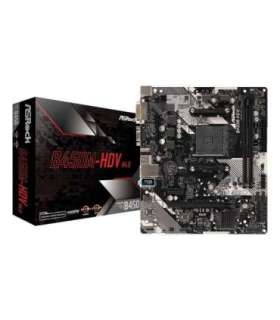Asrock B450M-HDV R4.0 AMD B450 Socket AM4 micro ATX