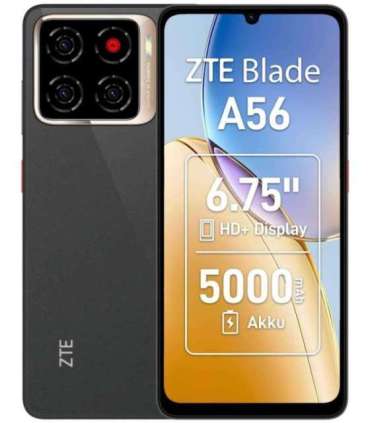 MOBILE PHONE BLADE A56/4/128GB BLACK ZTE