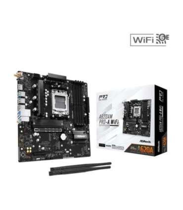 MB AMD A620A SAM5 MATX/A620AM PRO-A WIFI ASROCK