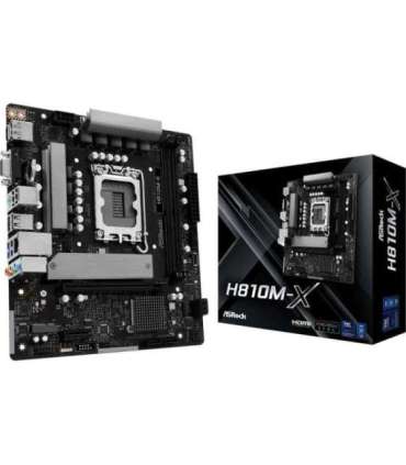MB H810 S1851 MATX/H810M-X ASROCK