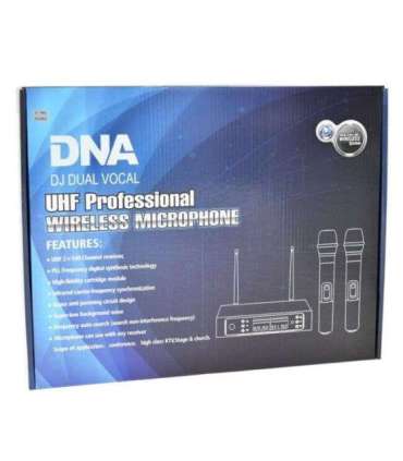 DNA DJ DUAL VOCAL - wireless vocal microphone