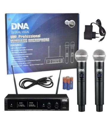 DNA DJ DUAL VOCAL - wireless vocal microphone
