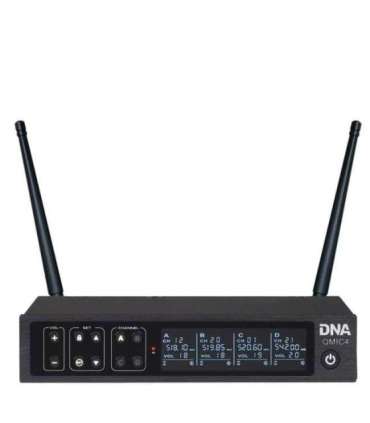 DNA QMIC4 - wireless microphone, 4x handheld transmitter