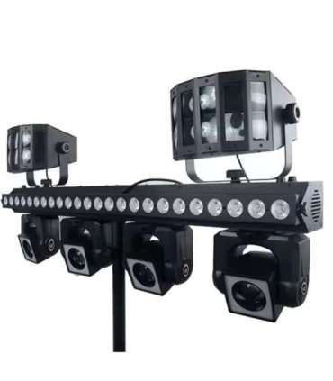 LIGHT4ME MT BAR 3 - lighting set, multi-effect