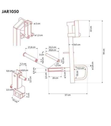 JAR1050 JAMMER ARMS HMS
