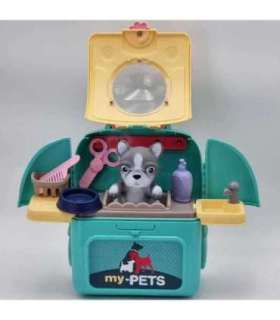 WOOPIE Przenosny Zestaw Pielęgnacyjny Groomer 2w1Pies w Plecaku Transporter