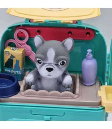 WOOPIE Przenosny Zestaw Pielęgnacyjny Groomer 2w1Pies w Plecaku Transporter