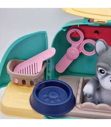 WOOPIE Przenosny Zestaw Pielęgnacyjny Groomer 2w1Pies w Plecaku Transporter