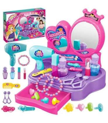 WOOPIE Toaletka dla Dziewczynki Studio Urody 18 el.