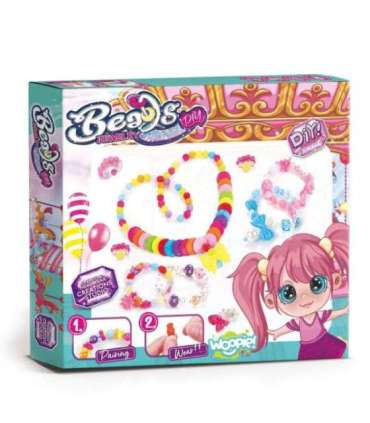 WOOPIE ART&FUN Zestaw do Robienia Biżuterii Bransoletek Wisiorków Pierścionków