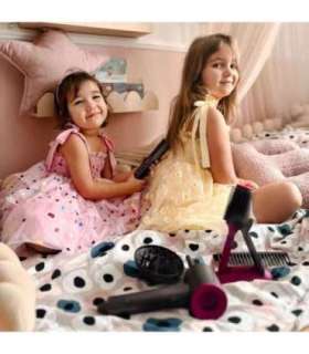 WOOPIE Zestaw Małego Fryzjera Suszarka Prostownica Akcesoria