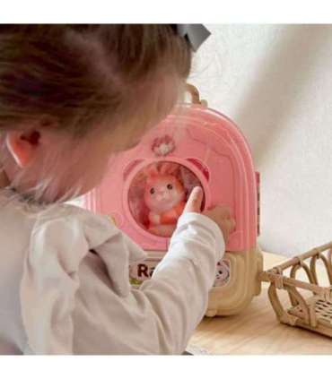 WOOPIE Królik w Plecaku 3w1 Farma Domek Ogródek