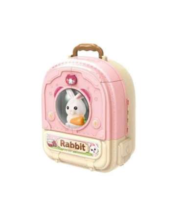 WOOPIE Królik w Plecaku 3w1 Farma Domek Ogródek