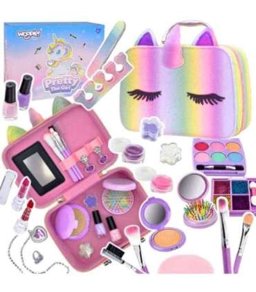 WOOPIE ART&FUN Zestaw do Makijażu Kosmetyczka w Kuferku 27 el. XXL SPA