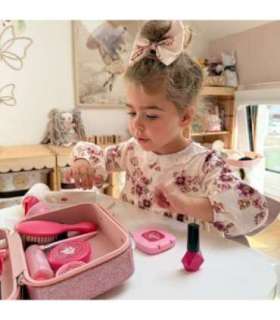 WOOPIE Salon Fryzjerski Kosmetyczka w Kuferku 2w1 43 el.