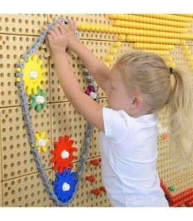 MASTERKIDZ Koła Zębate Zbuduj Własny Mechanizm - Tablica Naukowo-Kreatywna STEM