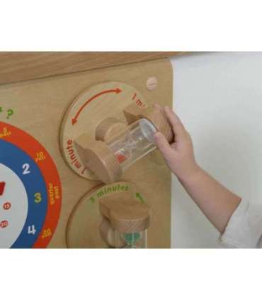 MASTERKIDZ Nauka O Czasie Czytanie Godziny - Tablica Edukacyjna