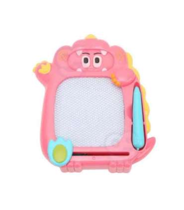 WOOPIE Znikopis Tablica Magnetyczna 2w1 Gra Zręcznościowa Pinball Flipper Różowa