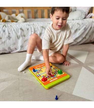 WOOPIE Magnetyczny Labirynt 2w1 Gra Chińczyk