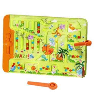 WOOPIE Magnetyczny Labirynt 2w1 Gra Chińczyk