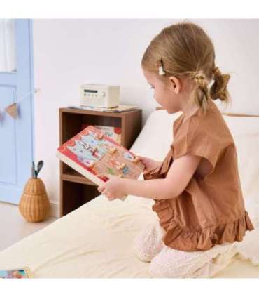 VIGA Puzzle Dźwiękowe Dopasuj Muzykujące Zwierzęta