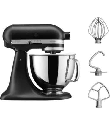 KitchenAid 5KSM125EBM food processor 300 W 4.8 L Black