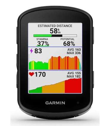 Garmin Edge 540, EU Central + West 6.6 cm (2.6") Wireless bicycle computer Black