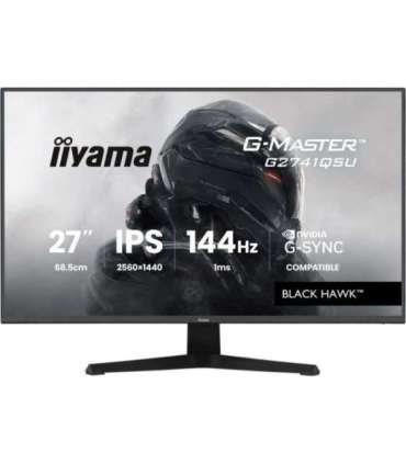 iiyama G-MASTER G2741QSU-B1 computer monitor 68.6 cm (27") 2560 x 1440 pixels Black