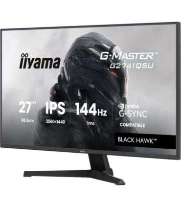 iiyama G-MASTER G2741QSU-B1 computer monitor 68.6 cm (27") 2560 x 1440 pixels Black
