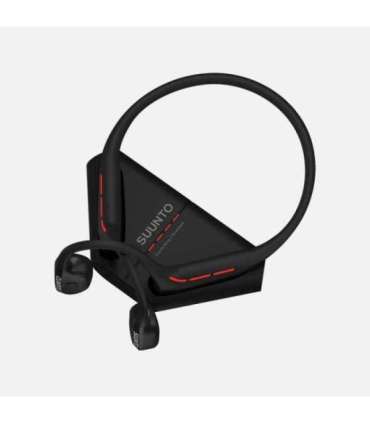 Suunto Wing 2 Black wireless bone conduction headphones with power bank