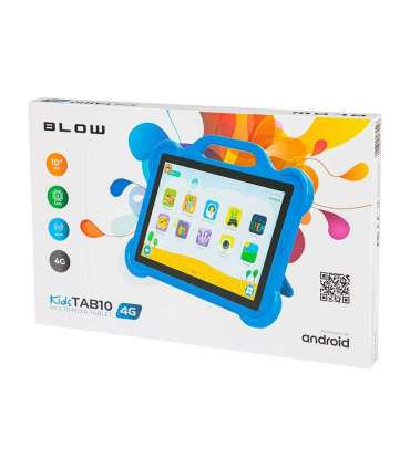 Tablet KidsTAB10 4G BLOW 4/64GB blue + case
