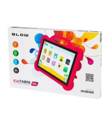 Tablet KidsTAB10 4G BLOW 4/64GB pink + case