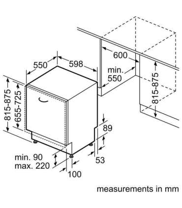 SMV6ZCX06E Built-in Width 60 cm Number of place settings 14 Number of programs 8 Energy efficiency class B |