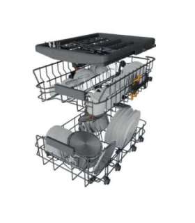 Whirlpool Dishwasher WH6IC11BS7LA0 Built-in Width 44.8 cm Number of place settings 11 Number of programs 9 |