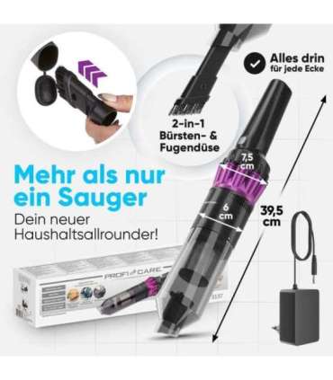 Cordless hand held vacuum cleaner Proficare