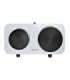 Electric double hot plate Esperanza, white