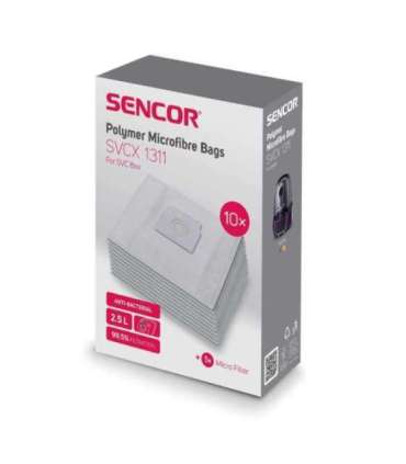 Tolmukotid 10 tk Sencor SVC8