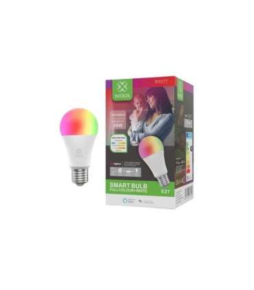 WOOX R9077 Zigbee Smart RGB LED Bulb, WiFi, E27, CCT, Amazon Alexa/ Google Assistant
