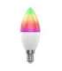 WOOX R9075 Smart RGB LED Bulb, WiFi, E14, CCT, Google Assistant & Amazon Alexa