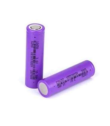 WOOX R18650 is een set van 2 stuks oplaadbare lithium-ion batterijen type 18650